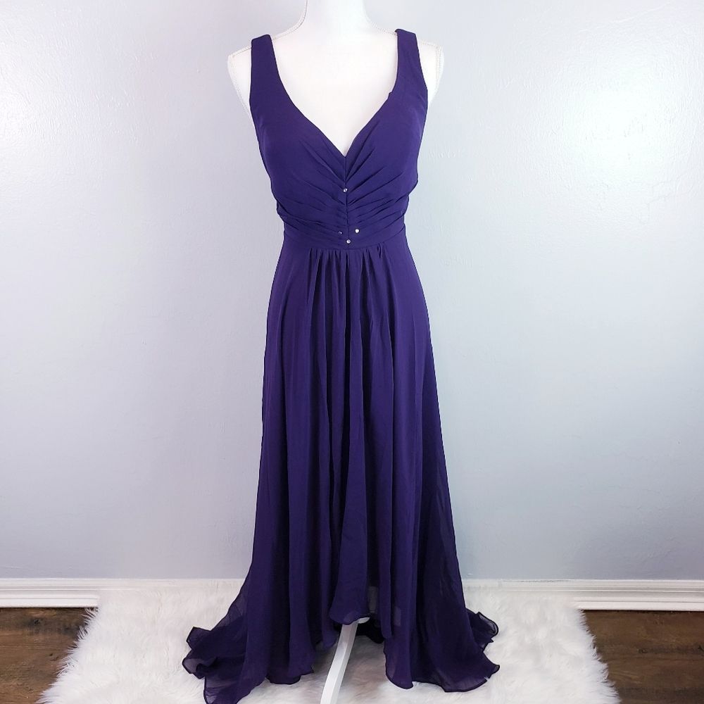 Ever Pretty Purple Evening Gown